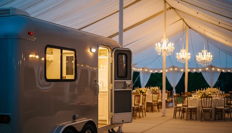Luxury Restroom Trailer Rentals McKinney TX